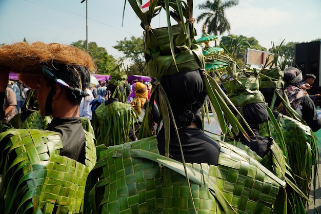 Ciamis Indonesië 22 juni 2022 Galuh cultureel carnaval