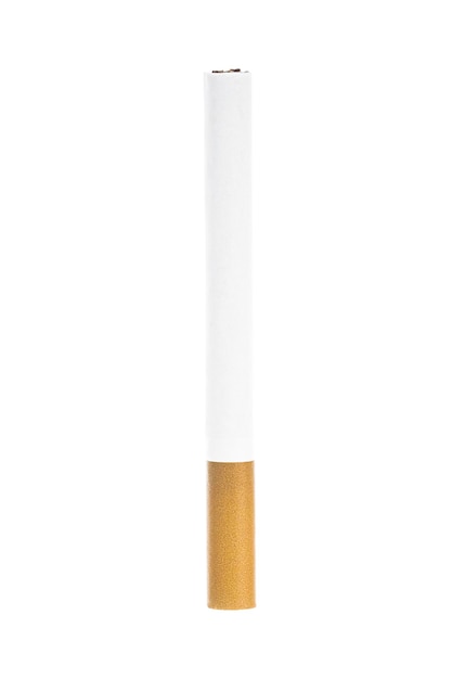 Photo cigarette isolated on a white background with clipping path