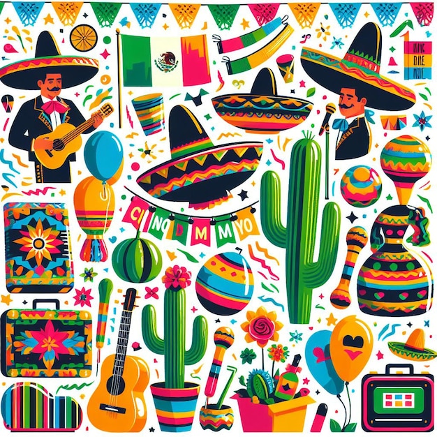 Cinco de Mayo achtergrondbeeld