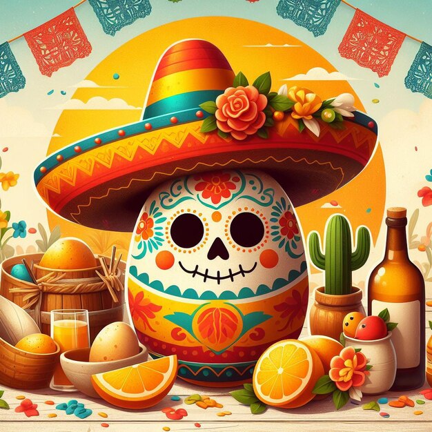 Cinco de Mayo achtergrondbeeld