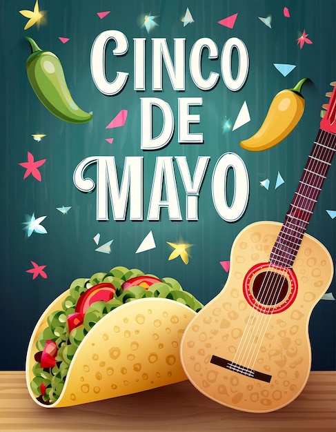 cinco de mayo background celebration