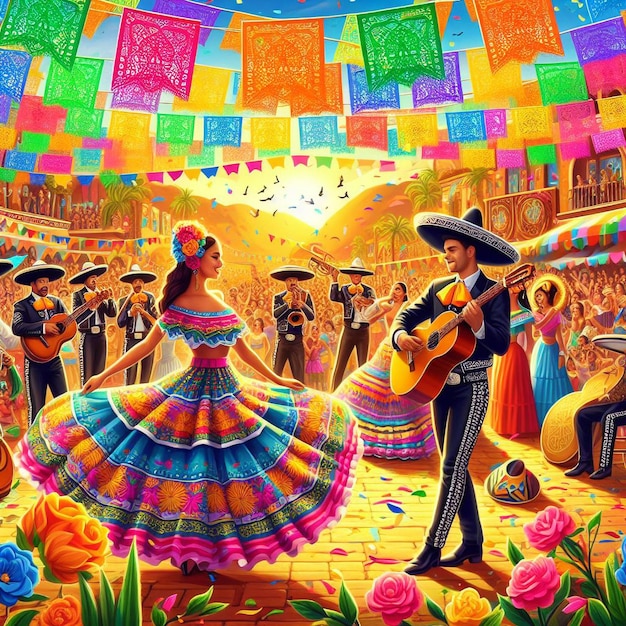 Cinco de Mayo background image