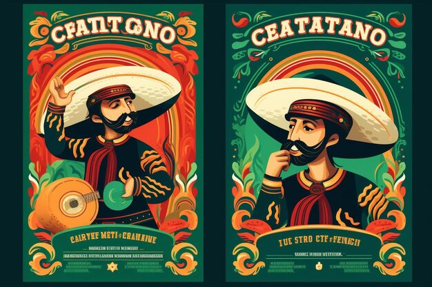 Cinco de mayo celebration flyer