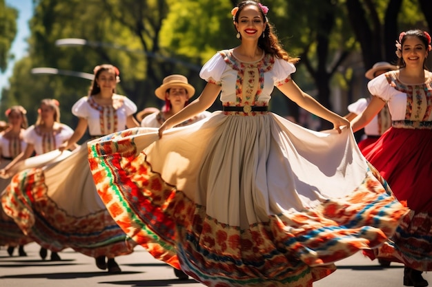 Foto festa del cinco de mayo in messico