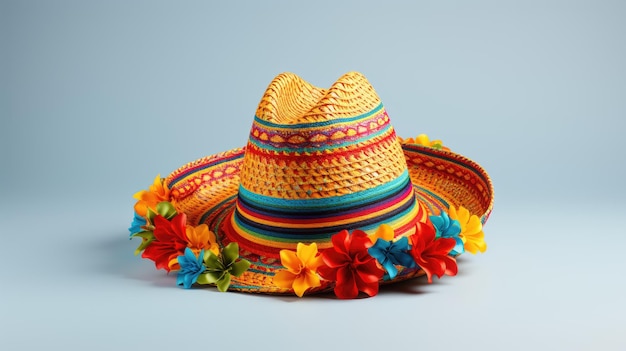 cinco de mayo op witte achtergrond