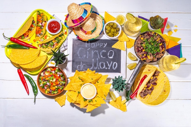 Cibo per feste cinco de mayo