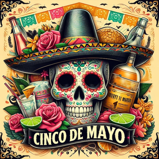 Cinco de mayo poster design