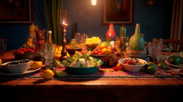 Cinco de Mayo-tafel bespot generatieve AI