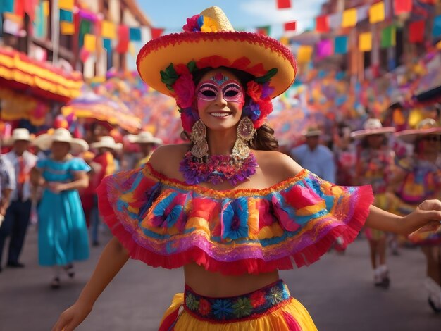 Foto cinco de mayo-viering in mexico