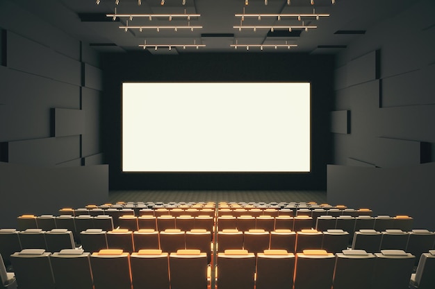 Cinema hall interior