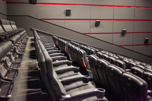 The cinema house Inside Mock up