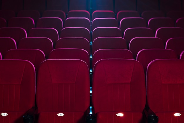 Photo cinema seats still life