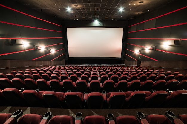 cinema theatre before presentation