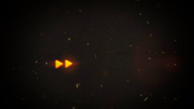Кинематографический фон с неоновой наградой в форме галактики и световым эффектом. Роскошный и элегантный стиль 3d иллюстрации темы кино