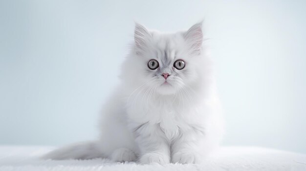 Cinematic Beauty Pedigree White Cat