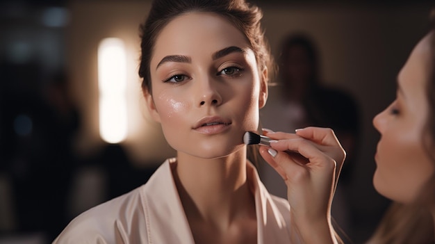 Cinematic Beauty Transformation The Art of Makeup