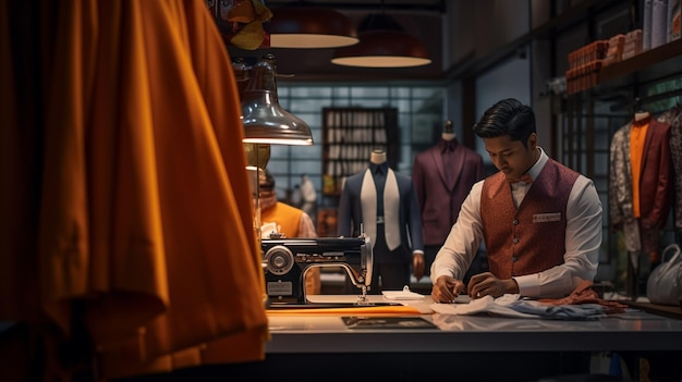 Cinematic Couture Tailoring Shop's Dedication to Craftsmanship