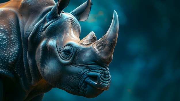 кинематографический и драматический портрет носорога