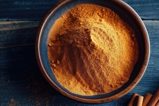 cinnamon Powder on the kitchen professional advertising food photography