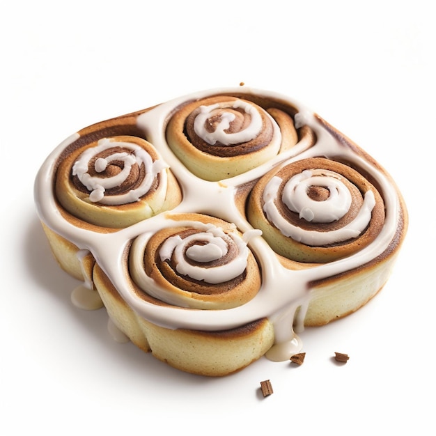 Cinnamon rolls dessert