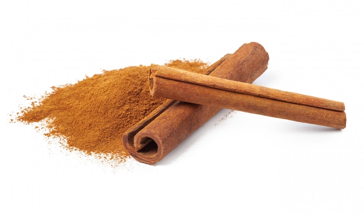 Photo cinnamon sticks isolated on white background