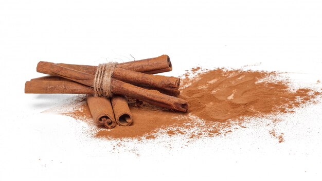 Photo cinnamon sticks