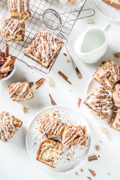 Cinnamon Streusel Coffeecake