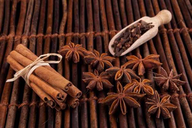 Cinnamon on Wood