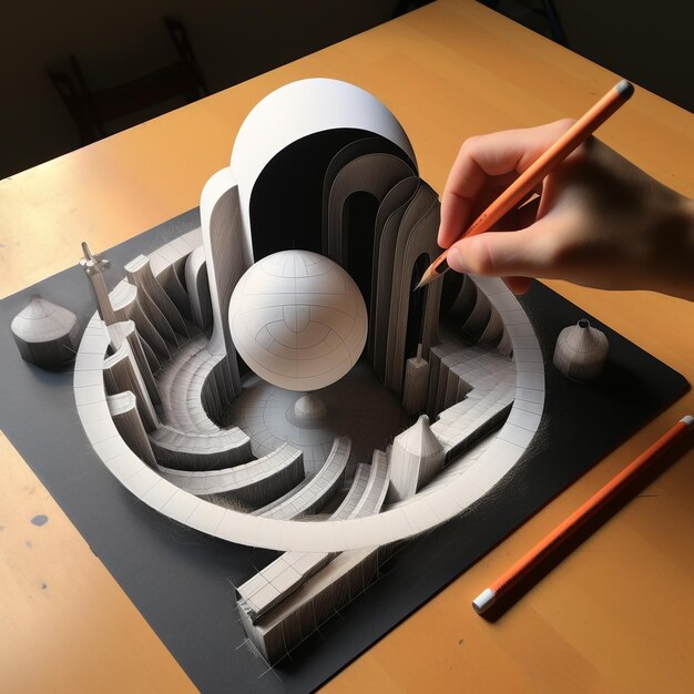 circle 3d draw