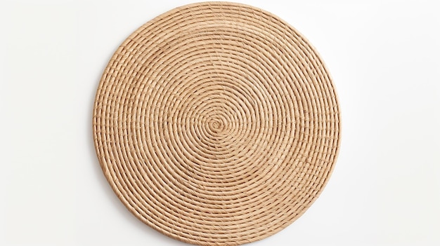 Photo circle woven placemat