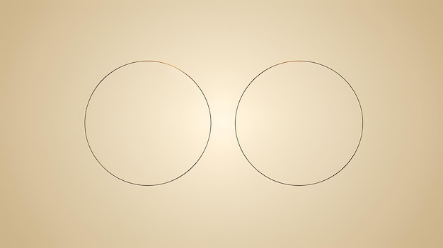 Photo circles with a gold band around them