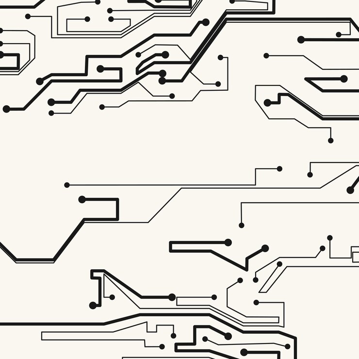 Photo circuit board background