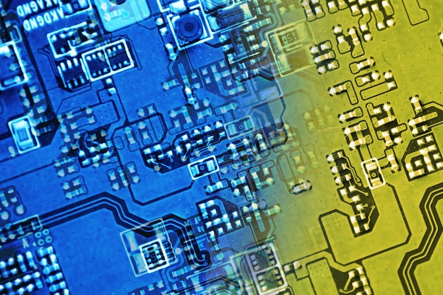 Circuit board background