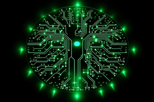 Circuit board tree symbol