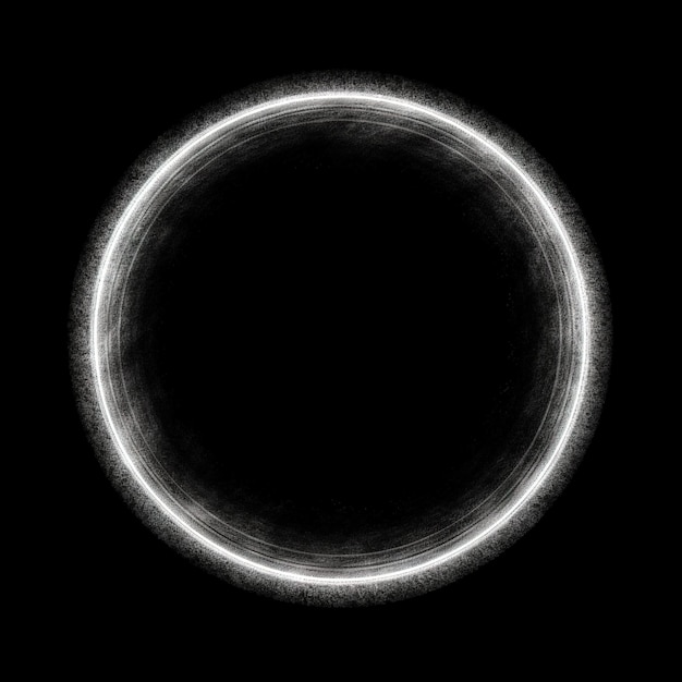 circular abstract light flare