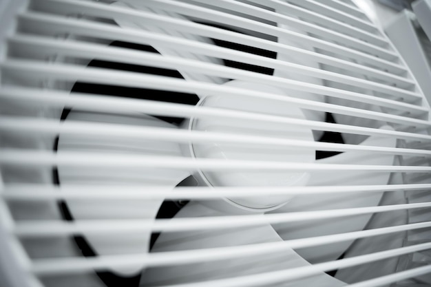 Circular air ventilation duct at the showroom of a large store