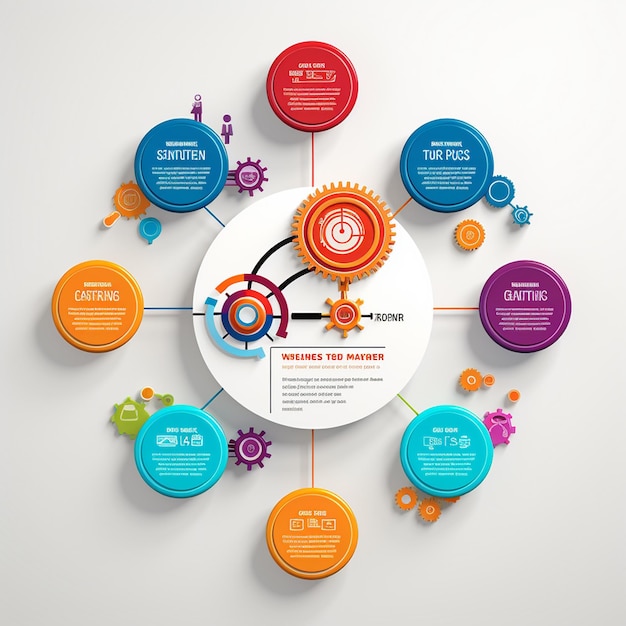 Photo circular diagram