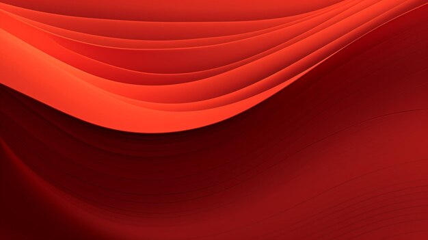 円形の赤い波の背景