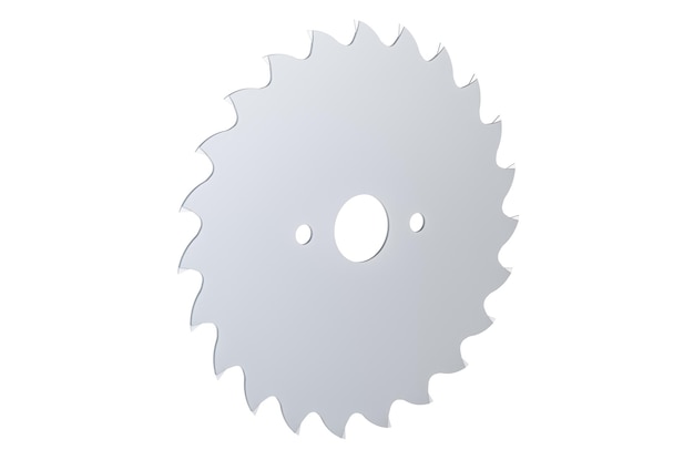 Circular saw blade 3D rendering