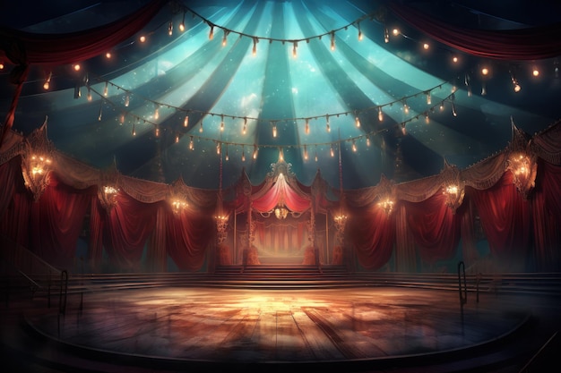 Foto circus achtergrond