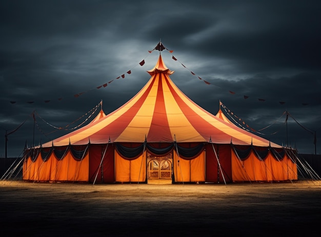 Circus tent background