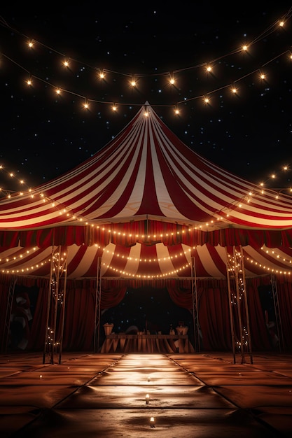 Circus tent background