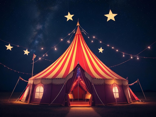 circus tent background