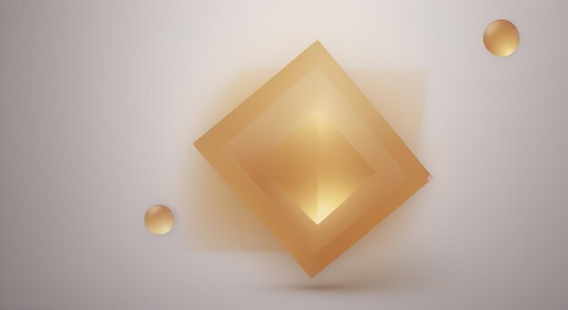 Foto citrine glow elegance geometrische lijnen op witte achtergrond