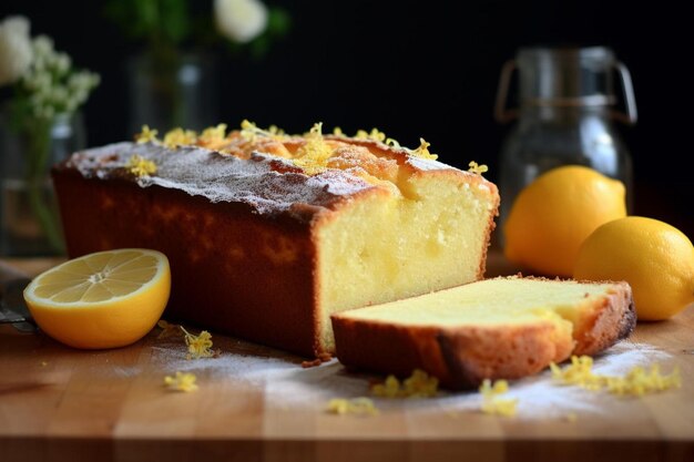 Citroen Ricotta Pound Cake