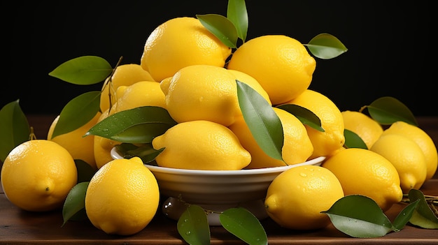 Citroen set geïsoleerd op wit Hele vrucht en een halve citroen op witte achtergrond Met knippen