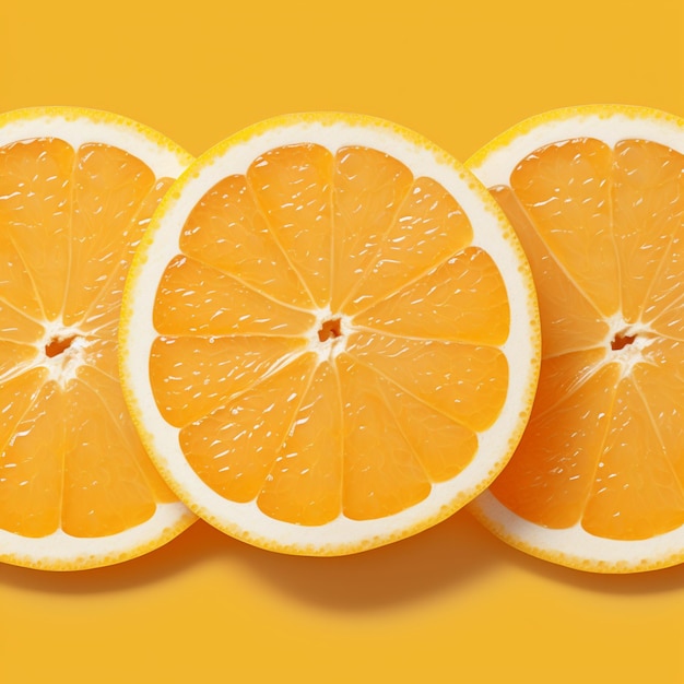 Citrus allure fresh orange yellow background a canvas with space for social media post size