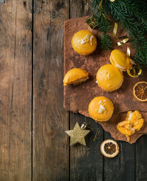 Citrus bitterkoekjes met witte chocolade