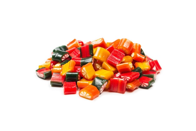 Citrus colorful candies Jelly sweets