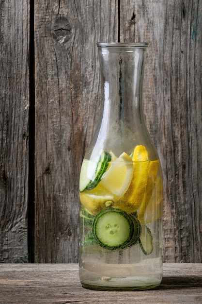 Citrus cucumber sassy water